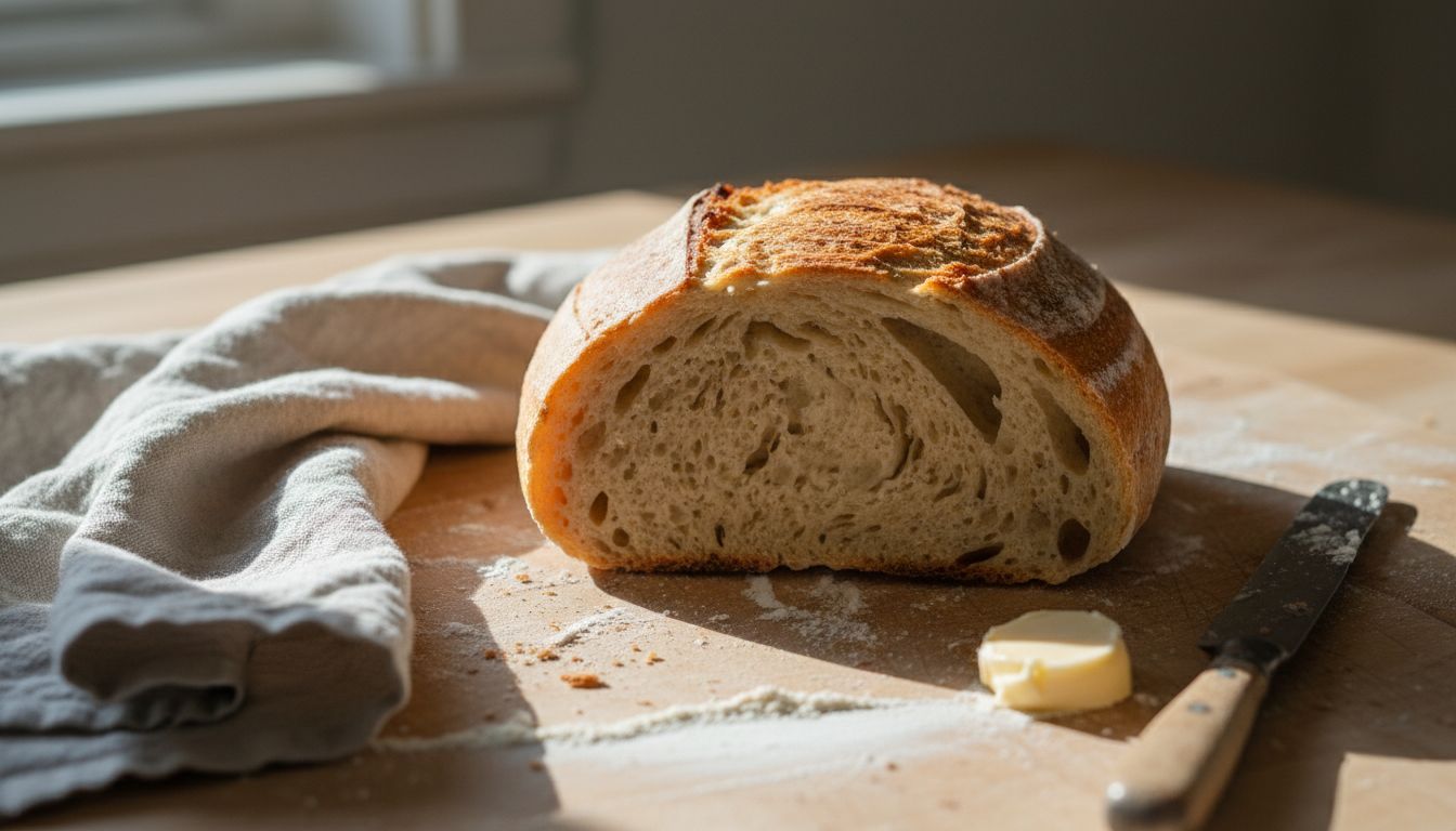 Structura alveolă pâine maia – Secretul texturii ideale